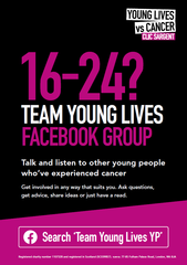 Team Young Lives Facebook Group flyer